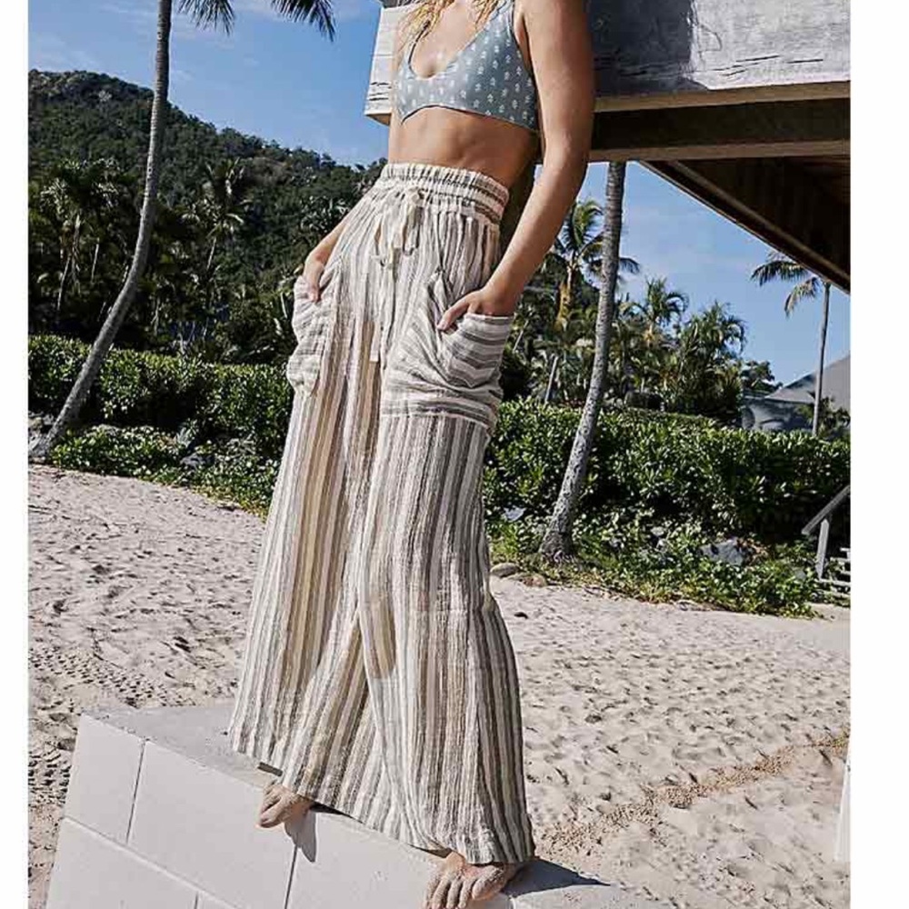 Free People Striped Pant
